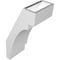 Ekena Millwork 6-in. W x 8-in. D x 16-in. H Merced Architectural Grade PVC Knee Brace BRCP06X08X16MRC - alternate 3